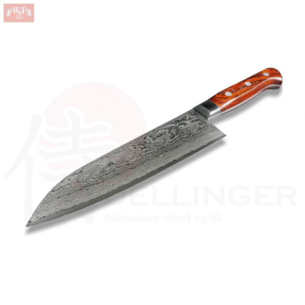 Damaškový nůž Kiya 49 layers Kamagata Knife 170/295mm