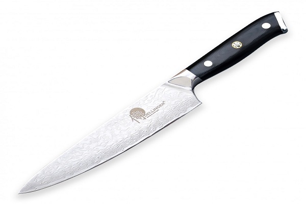 Nůž šéfkuchaře Chef 8" (200mm) Dellinger Samurai Professional Damascus VG-10