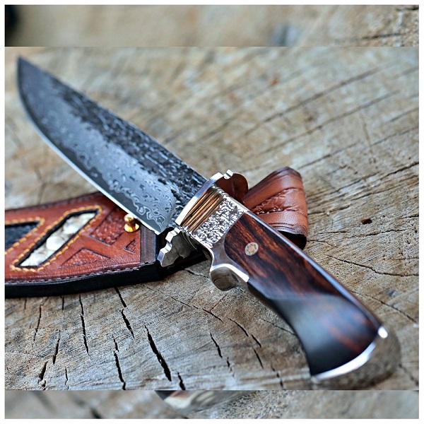 Exklusivní lovecký nůž Dellinger Schmuggler s jádrem z japonské oceli vg-10 (bla
