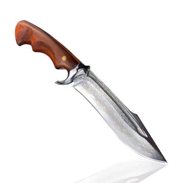 Exklusivní lovecký nůž Dellinger Cazador vg-10 Damascus
